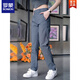 Romon (Romon) 2025 NOUVELLE BUSINESS PANTAL PANGE STRÈME LEG Men Anti-Wrinkes Casual Trendy Papy Pantalon Long Pantal