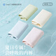 Modal 4 pairs of underwear for women high waist seamless ice silk summer thin antibacterial cotton crotch briefs for girls 2025 new style blue + pink + green + apricot 4 pairs XL recommended 120-140 Jin Jin equals 0.5 kg to wear