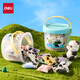 Deli Panda 12 color ultra light clay clay 4D plasticine color clay toys kindergarten student DIY handmade barrel children's stationery birthday graduation gift boys and girls