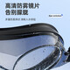 Gafas de natación de alta definición para adultos, impermeables y antivaho, planas, para hombres y mujeres, en caja negra