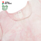 Jnby von Jnby Jiangnan Buddies Baby Krawatte Farbstoff komfortable ärmellose Kleid unregelmäßige Spitzenmädchen Baby Sommer Yo4g12250 690/gemischtes Pulver 100 cm