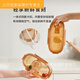 
XMSJ enhanced vacuum fresh-keeping box glass lunch box microwave oven heating special office worker 2024 lunch box bento bowl with lid oval high-end model without separation 1050ml