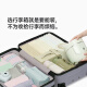 
Bulaimei suitcase JD Cooperation Trolley Case Travel Box Password Box Leather Box 24-inch Gray