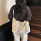 Tuke Expandable Reisetasche für Frauen große Kapazität Kurzstrecken-Reisebag Gepäck Gepäck tragbares Licht Crossbody Sports Sporttasche Beige White
