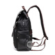 Walker Shop backpack for men, fashionable simple men's casual trendy backpack computer travel large capacity schoolbag black [large capacity + water-proof] 30*18*44CM