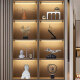 Yingtang modern style Wangzhai TV cabinet ornaments light luxury model room living room bookcase sales office art 3883 step by step