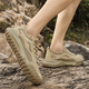 
Changxiang Huili men's shoes summer 2025 new shoes men's mesh breathable labor protection shoes work site work anti-slip hiking shoes men's khaki 40