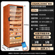 CIGARLOONG 275C cigar cabinet, intelligent and precise constant temperature and humidity, cedar wood liner shelf, WiFi remote IoT control, compressor refrigeration, purified ammonia, double-door Cuban cigar and wine cabinet, rosewood grain cedar wood liner, purified ammonia + WiFi + fingerprint lock