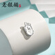 Wuyue Old Silver Shop pure silver 999 tulip accessories simple and versatile sterling silver ins style small accessories