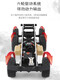 The 6-wheel drive remote control vehicle off-road truck remote control car boy large car model cargo climbing four children's electric vehicle Dongfeng No. 7 dual battery version (60 minutes of playing + gifts)