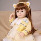 Doris 55cm Rebirth Simulación Batimiento de muñecas Princesa Regalo Regalo Vestido de juguete Regalo de cumpleaños para bebé