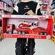 YWZR Children's Story Telling Fire Police Flatbed Transport Vehicle Engineering Excavator Elevator Tank Toy Vehicle 5857 Track Container Vehicle + 6 Alloy Vehicles