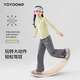 Pitt Pitt Girls Quick Dry Suit Long Sleeve T-shirt Children's Spring Sportswear Outdoor Mountain Big Children Yoga Running Training Suit 15261 Military Green + 19629 Ginger 160 cm