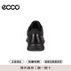 Ecco Casual Leather Zapatos de cuero zapatillas acolchadas para hombres Irving 511734 51052 Negro 42 Regalo de San Valentín chino
