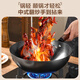 SUPOR pot set uncoated fine iron kitchen complete household set pot iron pan frying pan soup pot anti-stick gas special full set household 8-piece set