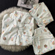 Jingpufei Hellokitty Pajamas de manga corta Conjunto de tres piezas Lindo Melody Cotton Silk Home Ropa Yunduo Cotton-9902# Star KT Cat Set de tres piezas M [Sugerencia 75-100Jin [Jin iguala 0.5 kg]]