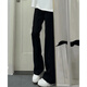 
7 high-quality black jeans for summer men and women American high street men jeans men couples slim straight pants men DFFS-701 black L