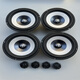 Car service Great Berlin Sound original disassembled 6.5-inch car set speaker with heavy mid-bass car audio tweeter modification 2 tweeters and 4 mid-bass