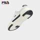 斐乐（FILA）【黄景瑜同款】男鞋小狐狸板鞋2025夏季新款方块鞋休闲鞋 雪白/雨雾灰-WN 42