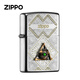 Zippo plus léger officiel authentique Zhibao Kerosène à vent plus léger estampillé avec des timbres de l'œil de la personnalité de Dieu pour les hommes Eye of God de Dieu [sans huile-oignon unique] DY9902TZ
