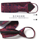 T&Twentiesvintage真丝男士领带结婚正装商务新郎红色复古婚礼酒红色桑蚕丝 真丝领带+袖扣1对+领带夹穿