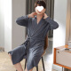FHHUABD酒店睡袍纯棉男士四季通用家居服春秋款2025年新款浴袍中长款浴衣 RTYU男士16834 4XL 男款