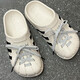 阿迪达斯 （adidas）夏季男女轻便运动拖鞋洞洞鞋沙滩鞋 JH9849 JH9848 JH9848 两幅鞋带偏小一码 36.5 225mm