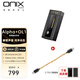 ONIX British ONIX Alpha portable decoding amp HIFI 3.5 single-ended + 4.4 balanced dual output small tail type-c computer portable replaceable cable Alpha+OL1 CTOC adapter cable