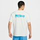 
Nike (NIKE) official HYVERSE DRI-FIT men's quick dry short-sleeved top summer T-shirt HV4882 121 mountain white/fury blue/silver XL