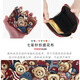 Little bear attachment card bag for women with multiple cards, ultra-thin, large capacity, cute, high-end, small card bag for women to give to their wife and girlfriend
