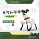 WEILANBabyAlpha A2/Chat 系列蔚蓝阿尔法机器狗 人工智能机器狗 AI 机器狗 A2 Pro 轻奢橙