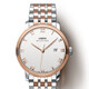 Lobinni Watch Herren Mechanical Watch Herren Uhr Vollautomatisch importierte Bewegung Ultradünn wasserdichte Schweizer Stil Top Ten Marken Herren Uhr 12033-Ghost in der Schale White Stahlgürtel Leder-Gurt Gravur