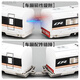 Dianmai Harmony train toy with tracks, high-speed rail Fuxing alloy children's remote control boy EMU model [remote control model] Fuxing three sections [white] semi-circular elliptical track (changeable lane) [street light]