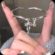 Mobius Ring sur le bracelet Bel Bell en fuite Bell pour femmes Bracelet Bracelet Temperrament Bijoux M1479 [Double Ring Blessing Bracelet 1 Package]
