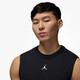 Jordan sports vest men quick-drying sleeveless JORDAN SPORT vest FN5857-010 Black XXL