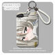 
The Kasumi Kasumi No Dome Card Student Campus Card Meal Card Bus Card Subway Card Access Control Card Neck Hanging Hanging lanyard Ring Zen Zhikong Z16855 [Card cover + long lanyard]