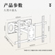 Jiangwutong TV Telescopic Mount (40-80 inches) Bracket Wall Mount Rotating Multifunctional Universal Xiaomi Honor Smart Screen Hisense Skyworth TCL Samsung Sony