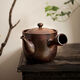 Wen Shiouweihun tea boiling home use tea boiling water pure hand-pulled old rock mud side large capacity wood-burning pot Rongtian brewing teapot Chai Shao left hand model 16813 conscience 1080ml 701mL (inclusive)-800mL (inclusive)