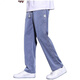 JOEONE Tennis Jeans for Men Loose Straight Casual Wide Legs Men Ice Silk Trendy Brand Trousers Men Summer Thin 1049 Light Blue [Tian Silk] Thin 3XL Recommended 150-165 Jin [Jin equals 0.5 kg]