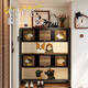 Шкаф Mercerta Shoe Cabinet Home Home Door Hesepper Входной шкаф, интегрированный на стену средневекового стиля, многослойная многослойная панель из углеродной стали)