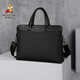 Scarecrow Men Mencotège toile Sac d'affaires décontracté sac grande capacité sac à main simple sac d'ordinateur noir noir