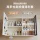 Katif Space Honeycomb Aluminum Bathroom Cabinet Combination Thickened Washing Table Ceramic Integrated Bathroom Washing Bathroom Bathroom Cabinet Set 101CM With [Smart Beauty Mirror Cabinet] F701