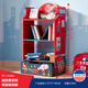 Ouoetyteamson fenduo Qi Baby Bücherregal Bilderbuchhandel Kinderspielzeugspeicher Schrank Möbel Kindergärten Pink Magic Garden Bücherregal W-7500a