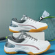 Chaussures de badminton pour enfants Oein 6-13 ans 2024 Nouvelles chaussures d'entraînement pour hommes baskets table de tennis chaussures de tennis chaussures 691 blanc 36