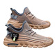 Chaussures décontractées pour le nouveau style de moule volant des chaussures de course respirantes en maille volante coco coco de voyage doux voyage chaussures décontractées chaussures de sport chaussures noire 42