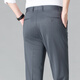 Pier Cardan trousers men's spring and summer thin middle-aged men's high elastic non-iron comfortable straight pants casual breathable suit pants F9906 blue 35 (2.8 feet waist)