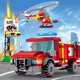 
Lego City Marine Fire Rescue Fleet Salvage Boat Building Blocks Rescue Aircraft Command Vehicle Model Boy Toy Mountain Rescue Helicopter/9221 322PCS