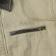 Nanyi NHSUGOO/3527 Frühling Herren neuer Retro Workwear Detroit Jacke Vielseitige kurze und breite Jacke Khaki M 90-130jin [Jin gleich 0,5 kg]