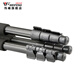 Weifeng 6663a Stativ Aluminium -Legierung SLR Digitalkamera Ständer tragbarer Reisetripood Stativstativ professionelle Fotografie und Video für Canon Nikon Single Mobile Selfie Light C6626 Tripod geeignet