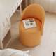 
Tingshi French light luxury bedroom high-end makeup stool internet celebrity simple backrest dressing table chair for girls single sofa [rotating] high back thumb beige-cat scratching leather